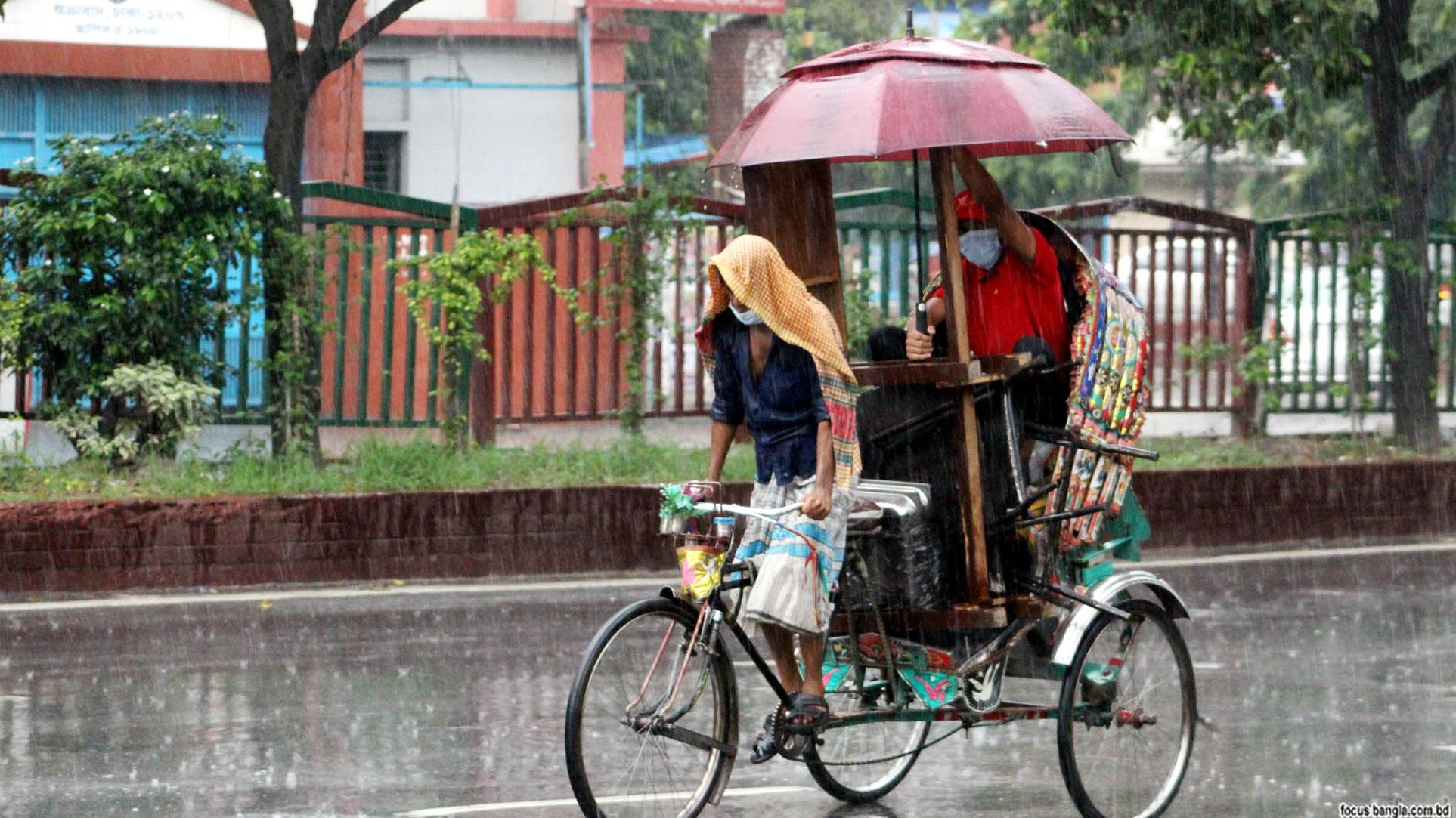 ঢাকায় বৃষ্টি হতে পারে আজ 