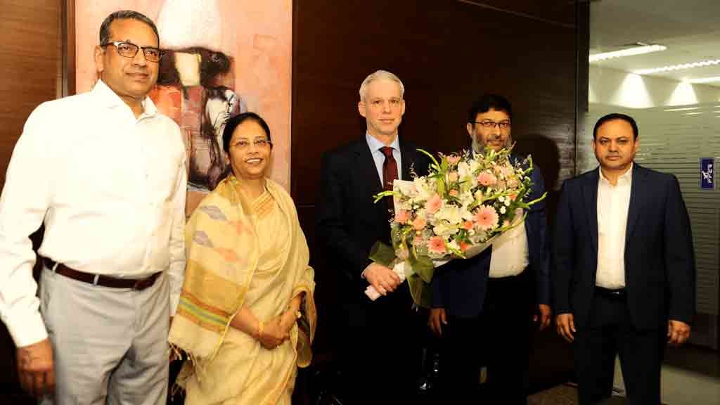 ইনসেপ্টা ফার্মা পরিদর্শন করলেন সুইজারল্যান্ডের রাষ্ট্রদূত