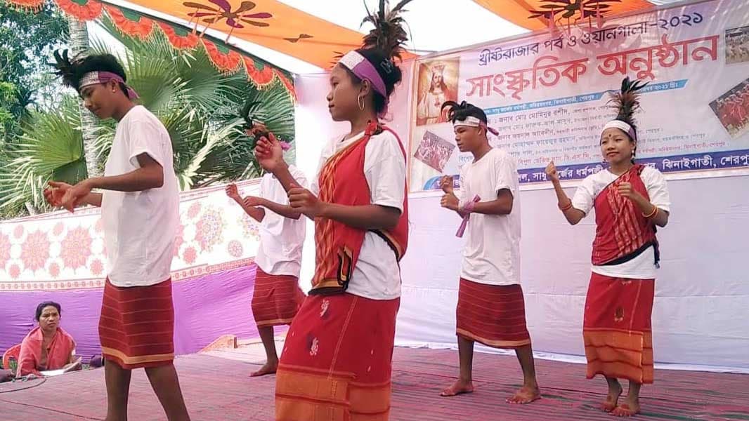 গারো সম্প্রদায়ের ওয়ানগালা উৎসবে হৃদয়ের স্পন্দন