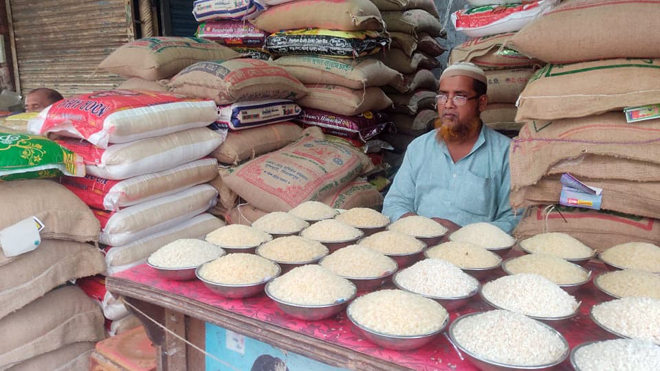 মিলের জেলায়ও চড়া চালের দাম