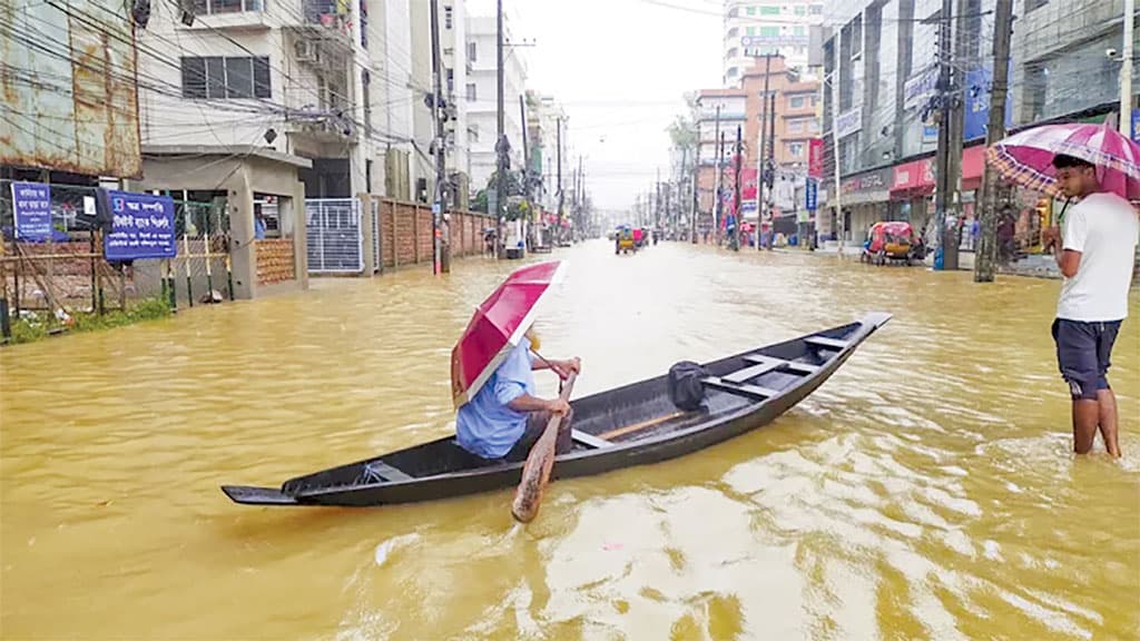 সিলেট-সুনামগঞ্জের ‘জলাবদ্ধ বন্যার’ দায় কার