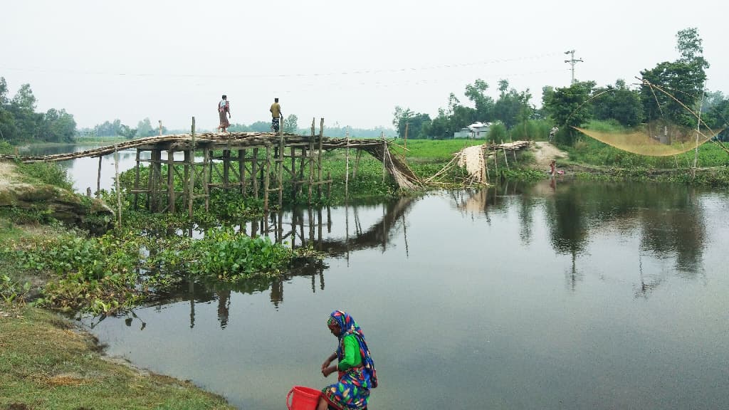 ‘খালি আইসে ছবি তোলে, ব্রিজ হয় না’