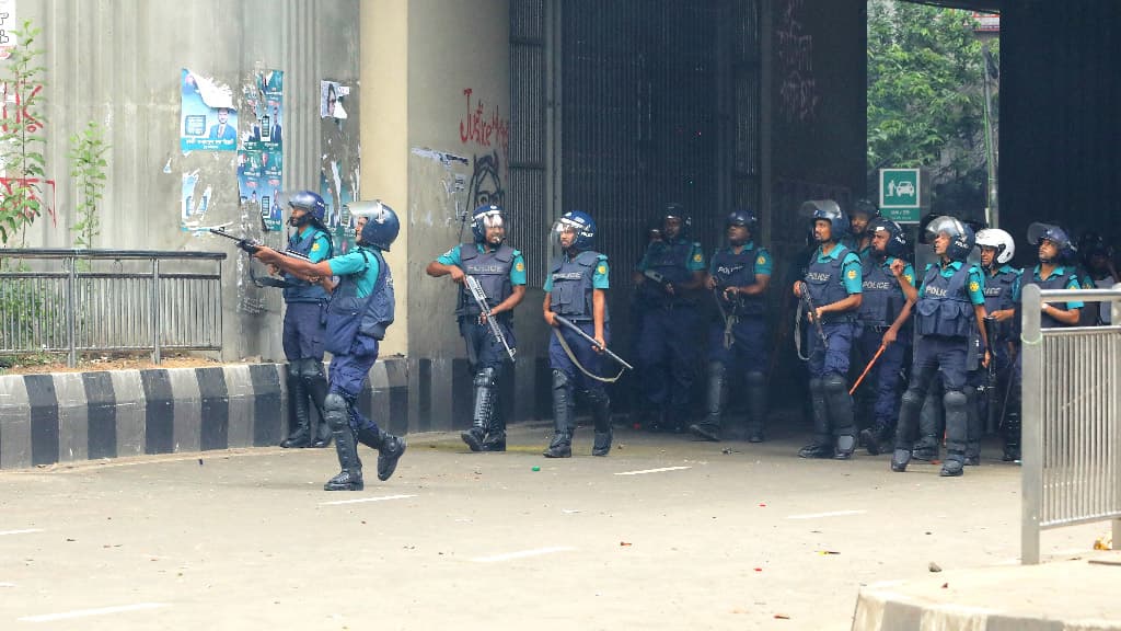 বৈষম্যবিরোধী ছাত্র আন্দোলনে গুলি চালানো ৭৪৭ পুলিশ চিহ্নিত