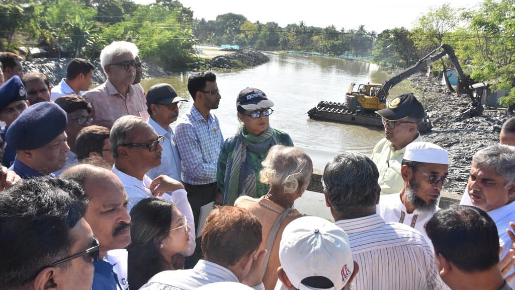 জলাবদ্ধতা নিরসনে প্রকল্প হবে ভুক্তভোগীদের পরামর্শে: উপদেষ্টা রিজওয়ানা