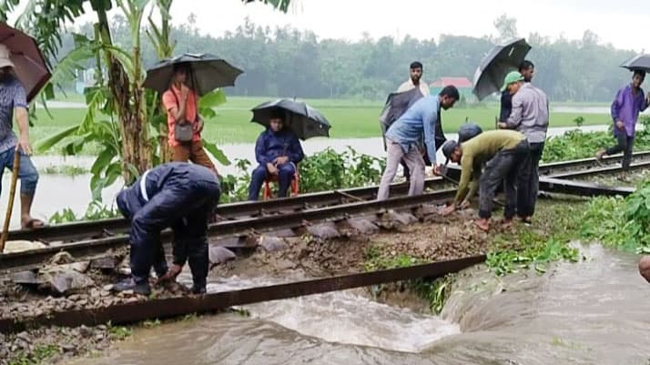 ভৈরব-ময়মনসিংহ ট্রেন চলাচল ৫ ঘণ্টা পর স্বাভাবিক