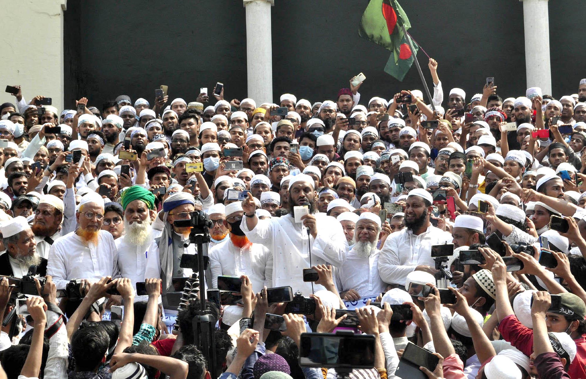 করোনায় মস‌জিদ–মাদ্রাসা বন্ধ করলে কঠোর আন্দোলনের হুমকি