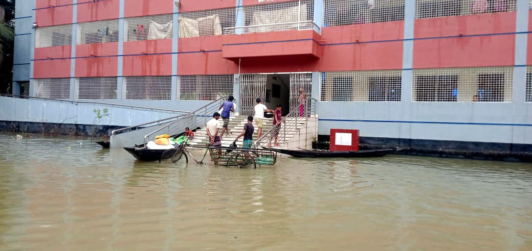 সিলেট নগর ও ৪ উপজেলার নিম্নাঞ্চল প্লাবিত