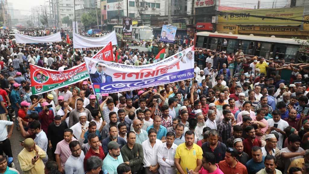 ভোটের পরও আন্দোলন কর্মসূচিতে ছাড় পাচ্ছে না বিএনপি