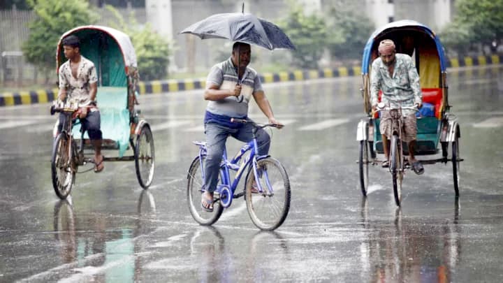 ঢাকায় ৬৩ মিলিমিটার বৃষ্টির রেকর্ড 