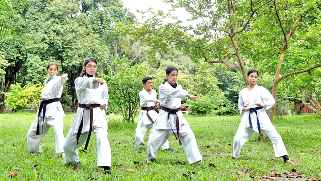 আত্মবিশ্বাসের অন্য নাম কারাতে