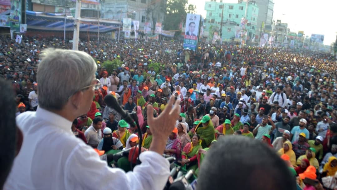 আপনারাই সহিংসতা ছড়াচ্ছেন, আপনারাই সন্ত্রাস করেন: মির্জা ফখরুল