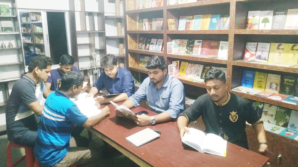 জ্ঞানের আলো ছড়াচ্ছে ‘দক্ষিণভাগ গণগ্রন্থাগার’