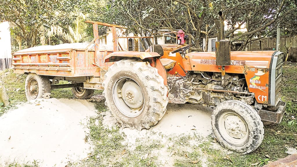 বালু উত্তোলন বন্ধে অভিযান কারাদণ্ড