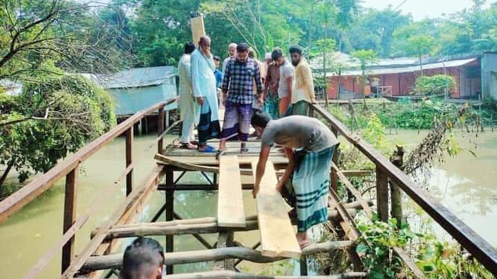 অবশেষে ভুয়াই খালের সেতু সংস্কার