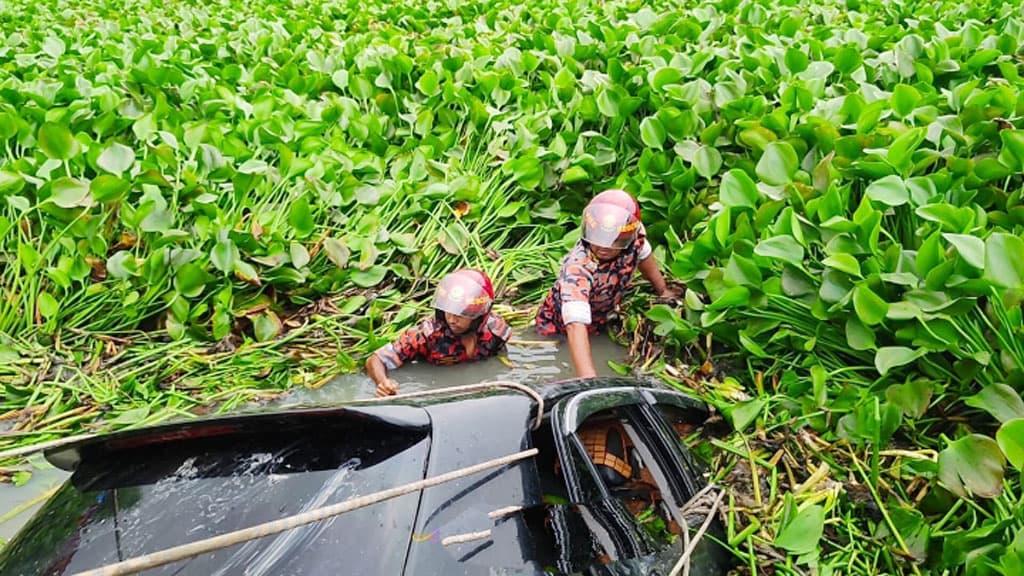 প্রাইভেট কার নিয়ন্ত্রণ হারিয়ে খাদে, নিহত দম্পতি