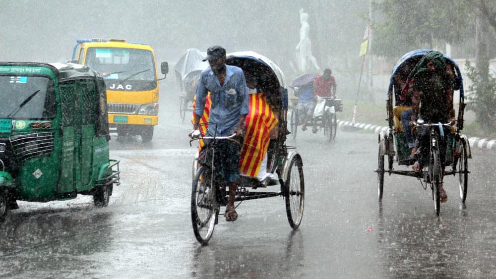 সারা দেশে বৃষ্টির পরিমাণ বাড়তে পারে