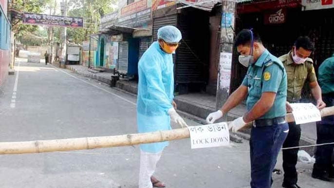 শুক্রবার থেকে রাজশাহী শহরে সর্বাত্মক লকডাউন