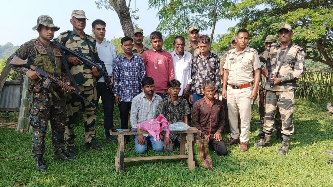 মেঘালয়ে অনুপ্রবেশকালে ৭ বাংলাদেশিকে আটক করল গ্রামবাসী