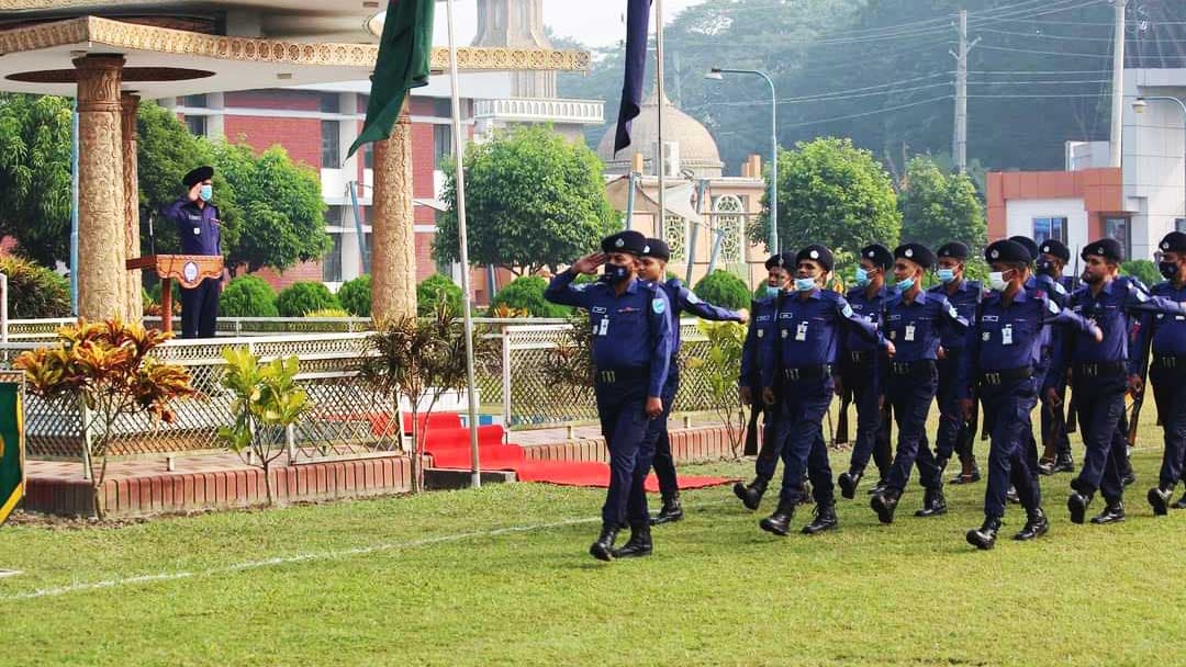 শরীয়তপুরে  পুলিশের মাস্টার প্যারেড