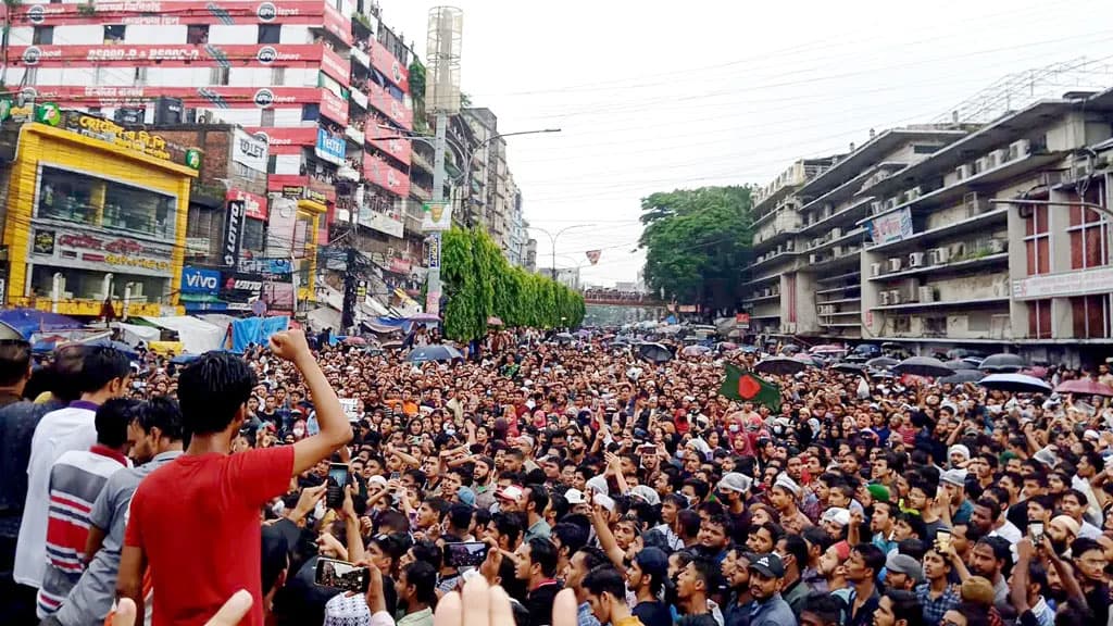 আ.লীগকে নির্বাচনের সুযোগ দেওয়া জন–আকাঙ্ক্ষার বিরুদ্ধাচরণ: বৈষম্যবিরোধী ছাত্র আন্দোলন