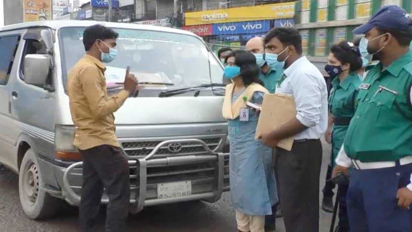 গাজীপুরে কঠোরভাবে লকডাউন শুরু, আছে বিজিবি ও সেনা টহল