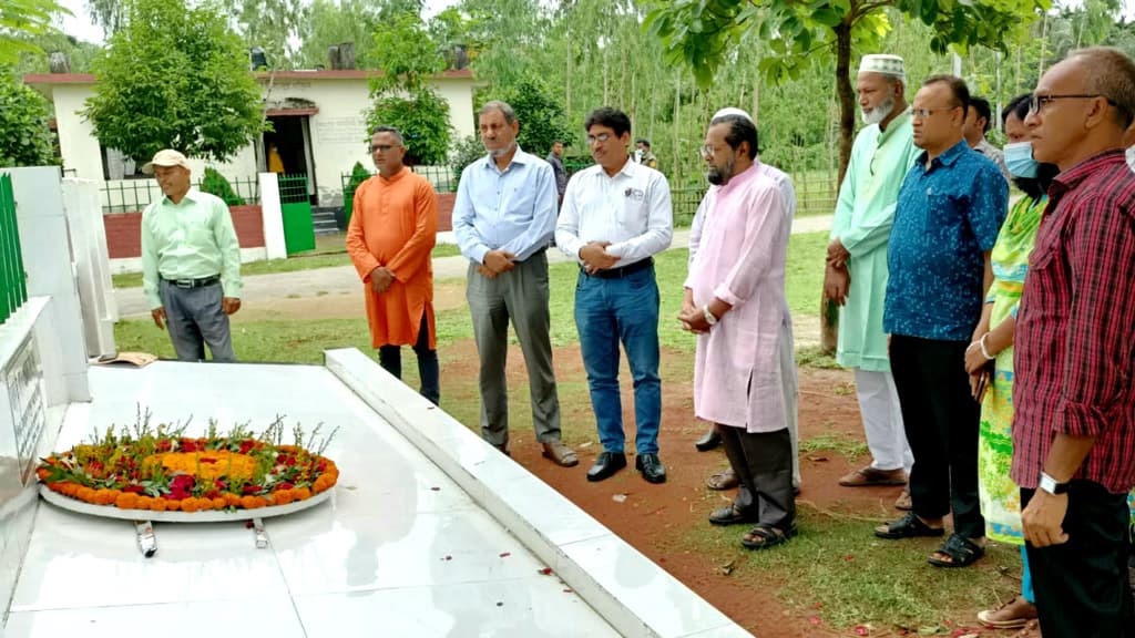 ওয়াজেদ মিয়ার নামে পার্ক পাঠাগার নির্মাণে সমীক্ষা