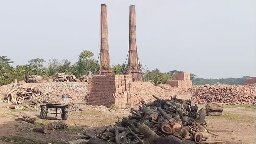 চরফ্যাশনে গুঁড়িয়ে দেওয়া ইটভাটা পুনরায় চালু