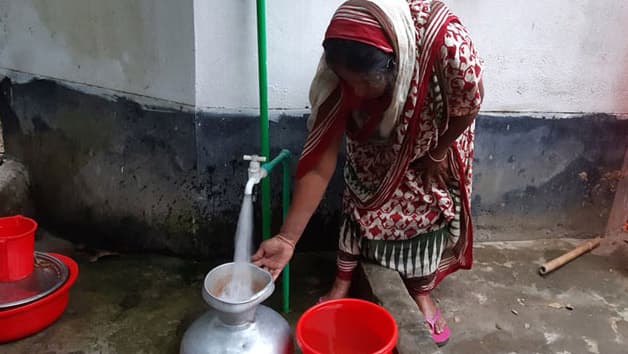 শোধনাগারের পানিতে স্বস্তি