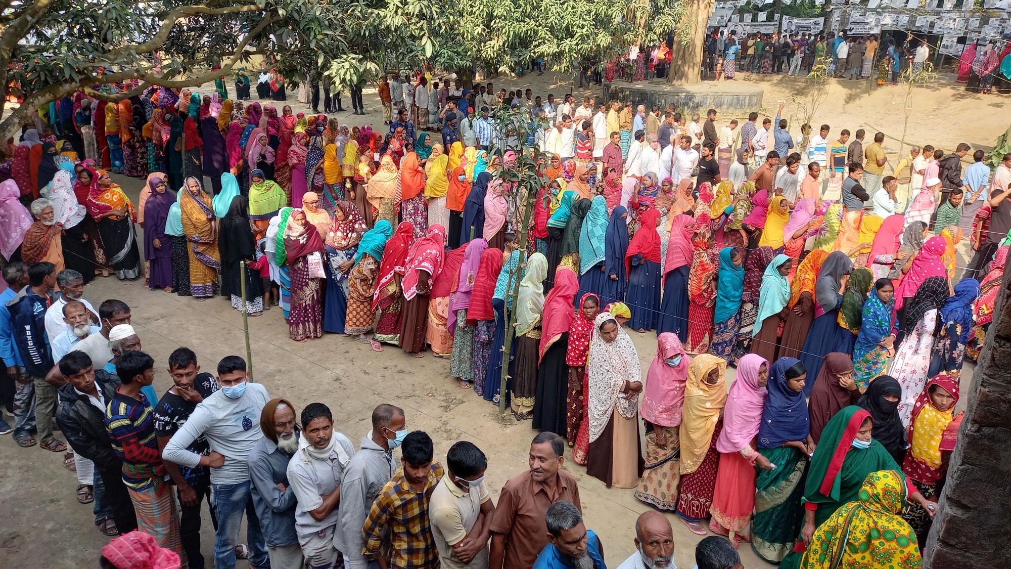 রাজশাহীর গোদাগাড়ীতে ভোটের ফল পাল্টে দেওয়ার অভিযোগ