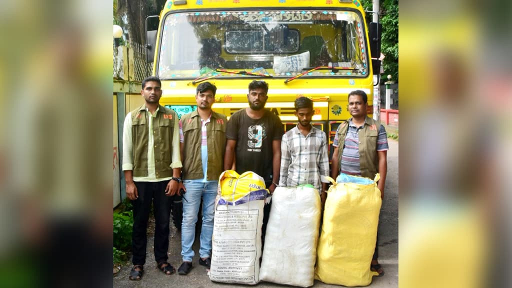 ১০০ কেজি গাঁজাসহ ২ কারবারি গ্রেপ্তার