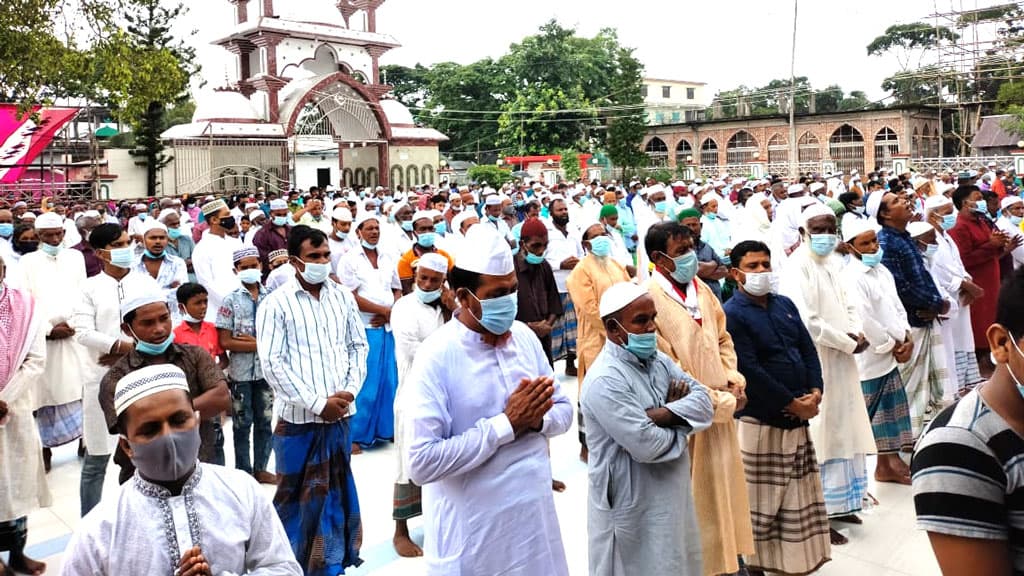 শরীয়তপুরে ৩০টি গ্রামে আজ ঈদুল আজহা