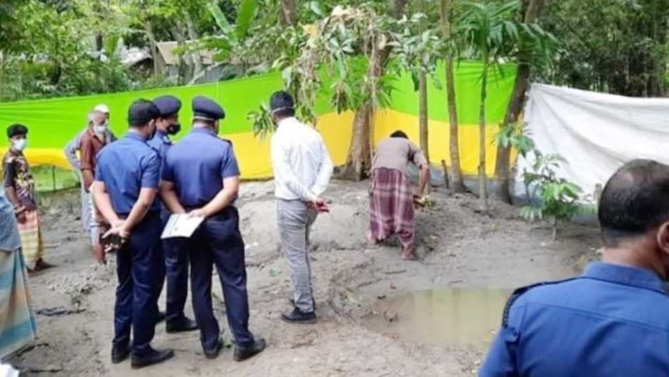 ভেদরগঞ্জে দাফনের ১৮ দিন পর মরদেহ উত্তোলন 