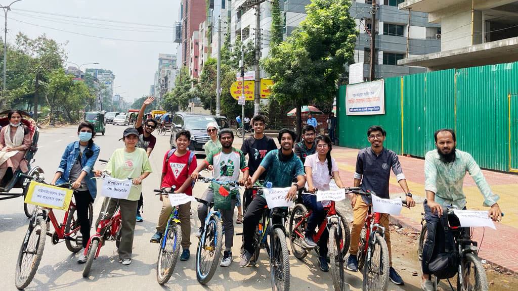 বাইসাইকেলের ওপর কর প্রত্যাহারের দাবি