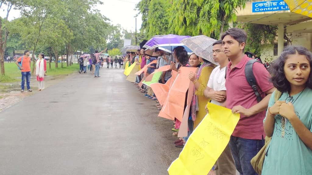 চা-শ্রমিকদের আন্দোলনে সংহতি সাংস্কৃতিক জোটের