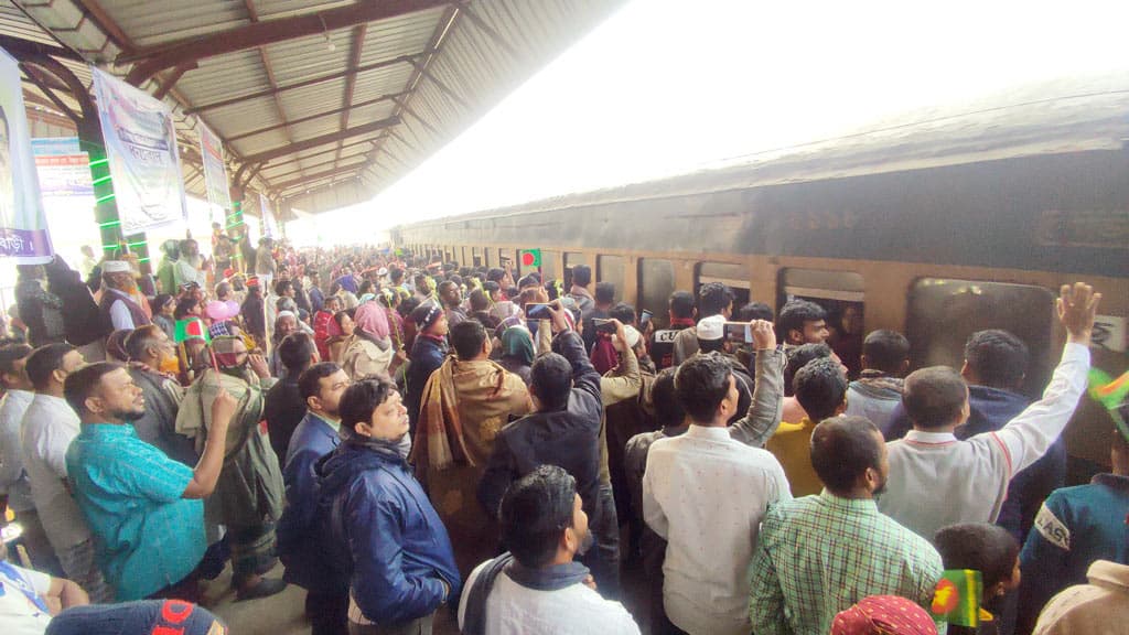 বালিয়াকান্দির জামালপুরে থামবে টুঙ্গিপাড়া এক্সপ্রেস, উচ্ছ্বসিত স্থানীয়রা 