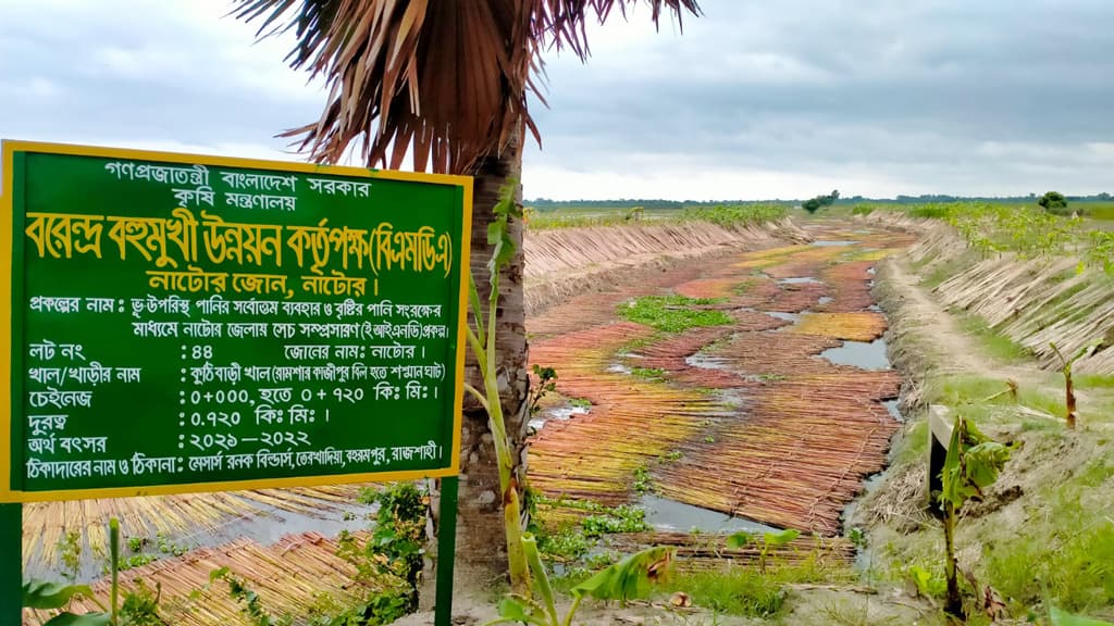 খাল পুনঃখননে সুবিধা চাষির, সেচ নিয়েও স্বস্তি