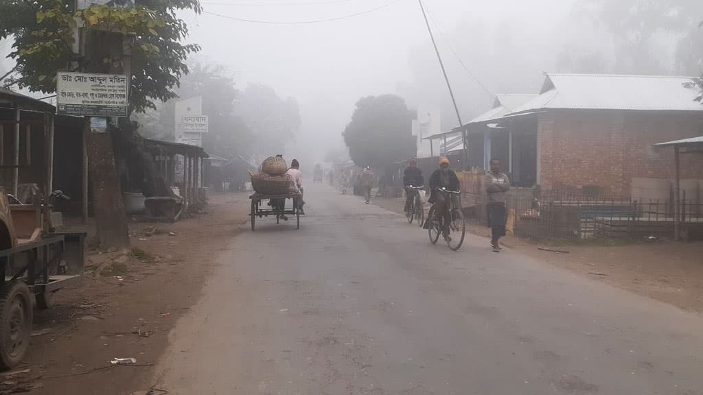 কুড়িগ্রামে তাপমাত্রা কমে ১৫ ডিগ্রি সেলসিয়াস, ডিসেম্বরের শেষে শৈত্যপ্রবাহের পূর্বাভাস