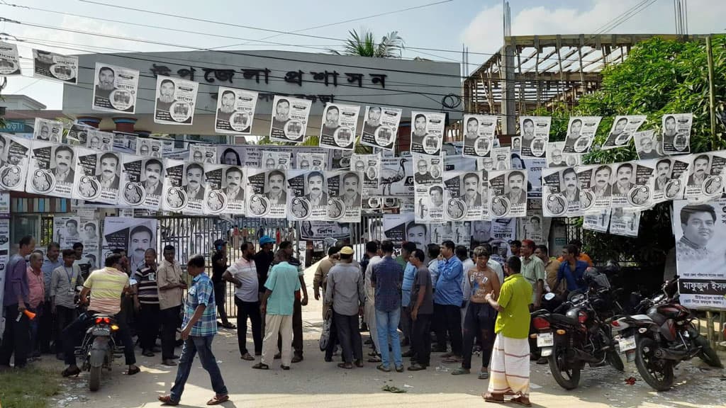 নির্বাচনে না থাকলেও ভোট দিলেন বগুড়া বিএনপির নেতা-কর্মীরা