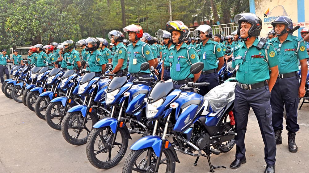 চট্টগ্রামে আইনশৃঙ্খলা নিয়ন্ত্রণে মোটরবাইক প্যাট্রোলিং কার্যক্রম শুরু