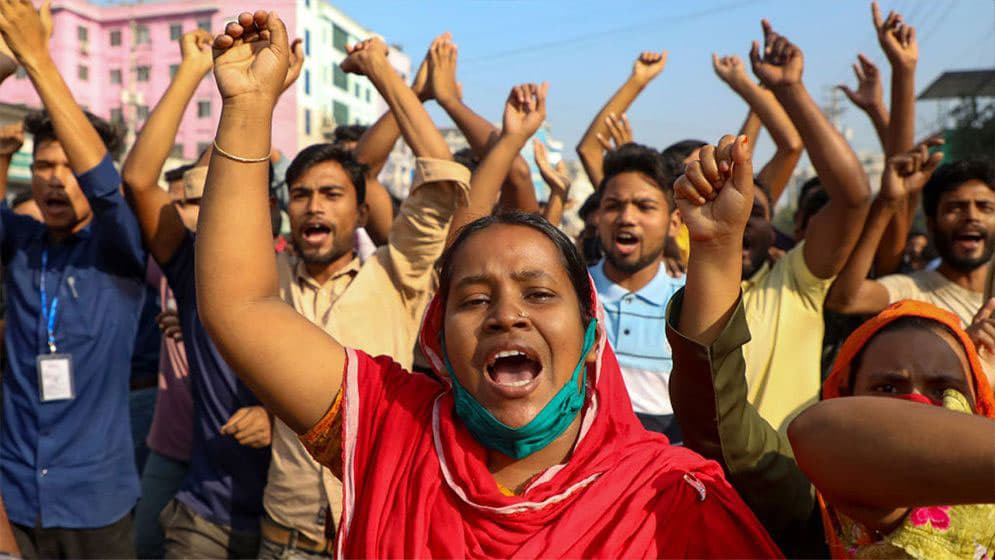 স্বল্প মজুরির শ্রমিকের তালিকায় দক্ষিণ এশিয়ায় তৃতীয় বাংলাদেশ