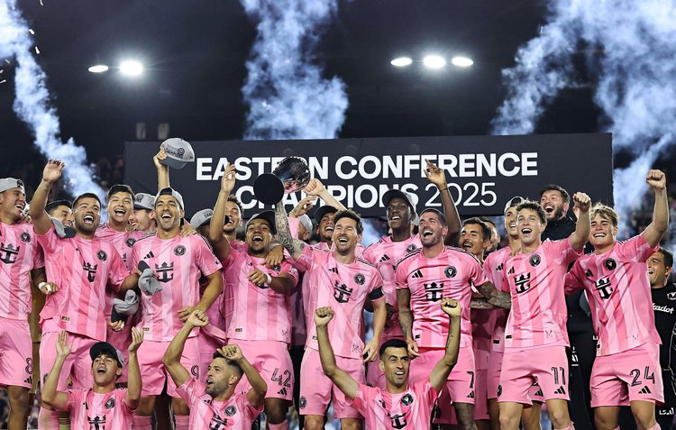 প্রথমবারের মতো এমএলএস কাপ ফাইনালে ইন্টার মায়ামি। ছবি: এএফপি