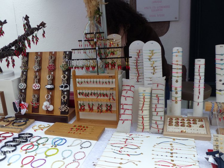 মরিচের গয়না। ছবি: লেখক।