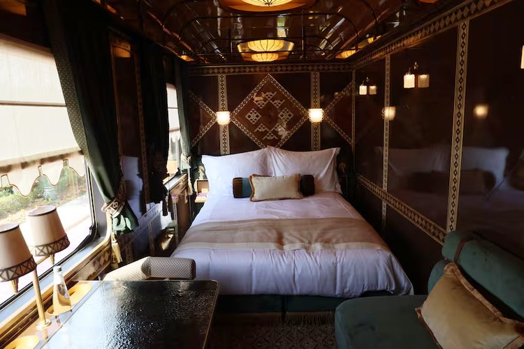ট্রেনটিতে এমন ৩১টি প্রাইভেট স্যুইট থাকবে। ছবি: এএফপি