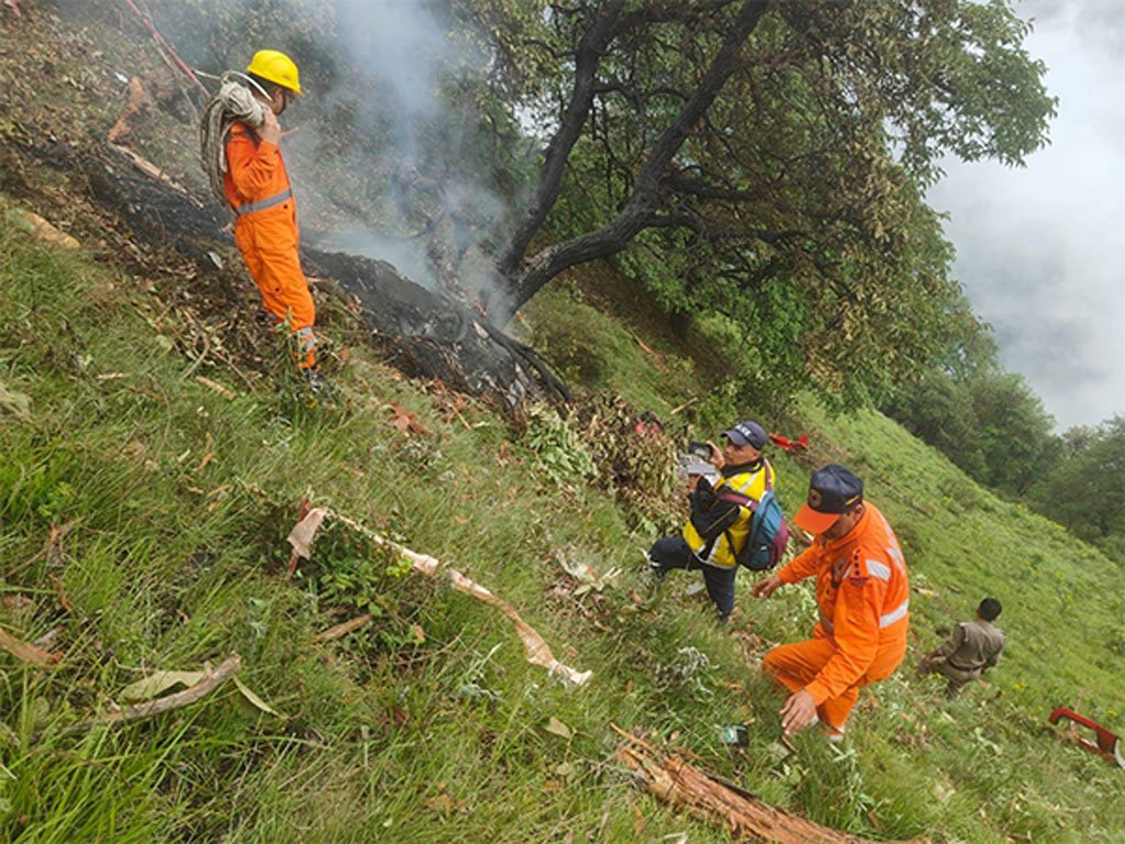 ভারতের উত্তরাখণ্ডে ৭ আরোহী নিয়ে হেলিকপ্টার বিধ্বস্ত