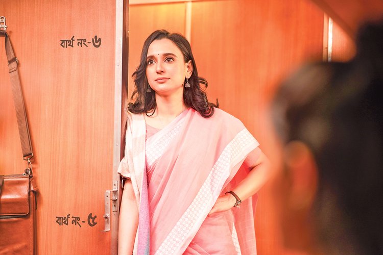 ‘বনলতা এক্সপ্রেস’ সিনেমায় সাবিলা নূর। ছবি: সংগৃহীত
