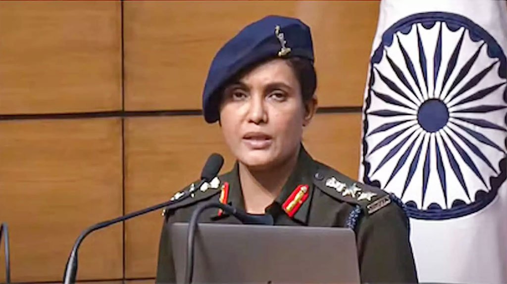অপারেশন সিন্দুর ঘিরে আলোচিত কে এই কর্নেল সোফিয়া কুরেশি
