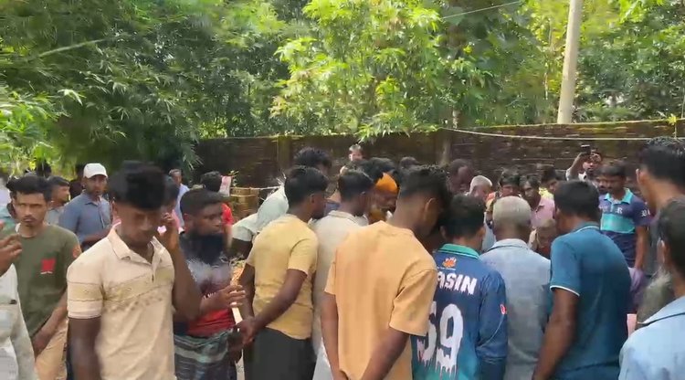 ছেঁড়া তারে বিদ্যুতায়িত হয়ে কৃষিশ্রমিকের মৃত্যু। ছবি: সংগৃহীত