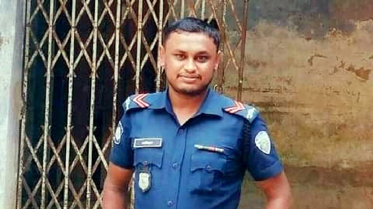 নিহত পুলিশ সদস্য আমিনুল ইসলাম। ছবি: সংগৃহীত