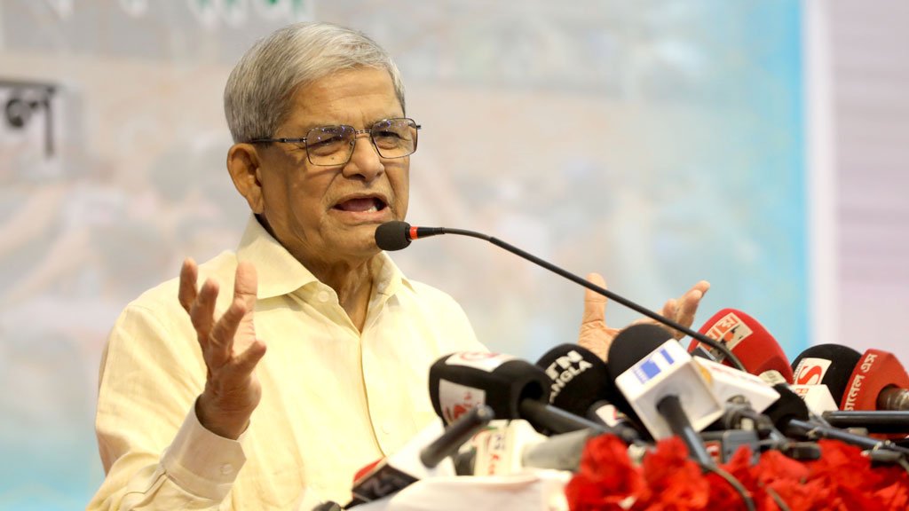 গণভোট প্রয়োজন ছিল না, তারপরও জাতীয় নির্বাচনের দিন করতে রাজি হয়েছি: মির্জা ফখরুল