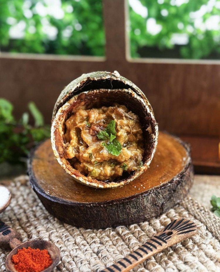 কতবেল মাখা